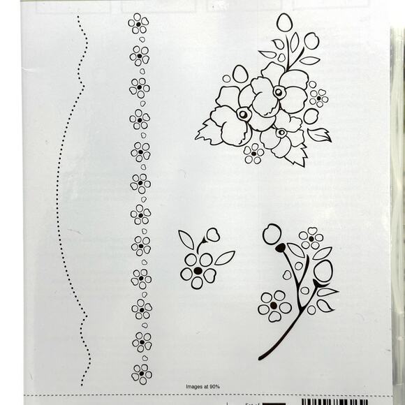 Stampin' Up! Border on Romance Stamps Sizzix Accents Touches Edgelits 125482 - Picture 2 of 9